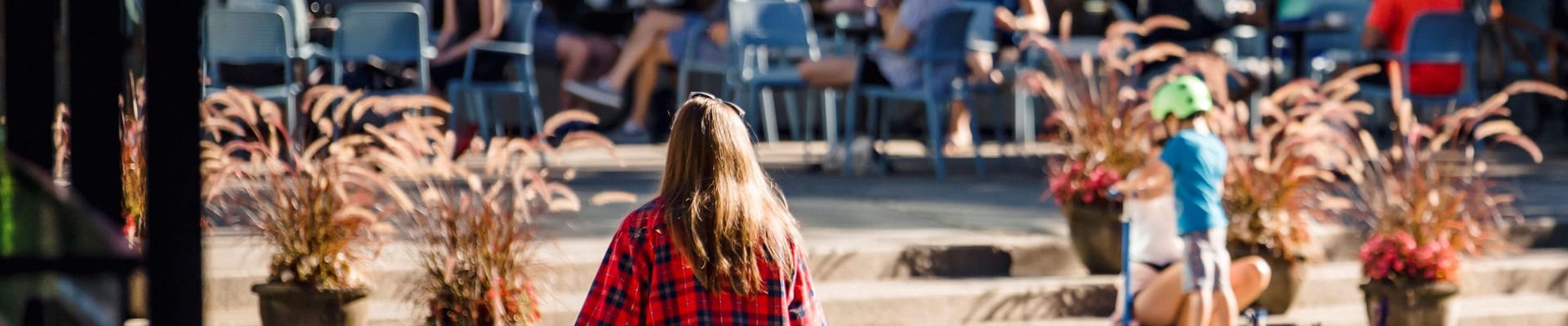 Walking in Lynn Valley Town Centre