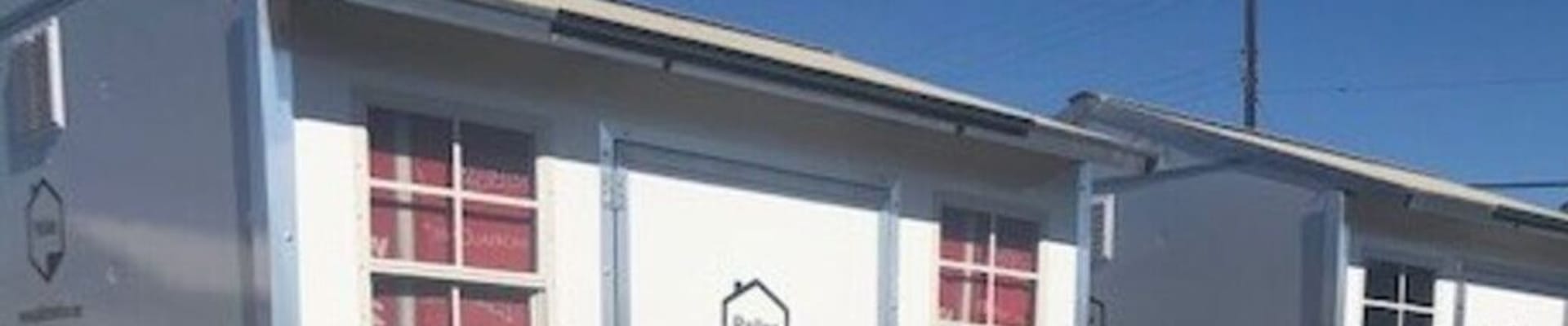 Pallet Shelter at former Ramsey Street Village