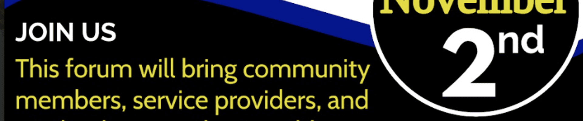 Fall 2023 Homelessness Forum