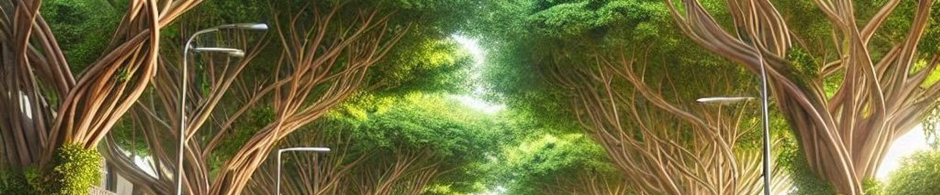 תוכנית עירונית להצללה באמצעות עצים