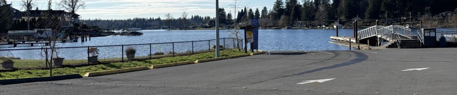 North Cove boat launch marina in Lake Stevens, WA