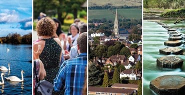 Montage of images to show East Surrey