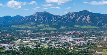 Boulder scenic view 
