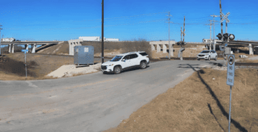 Huber Road Safety Improvements at the FM 78 Railroad Crossing