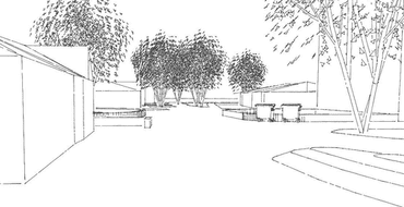 Woodpecker road drawing of what it looks like at present