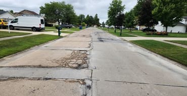 Oxford Dr. before photo