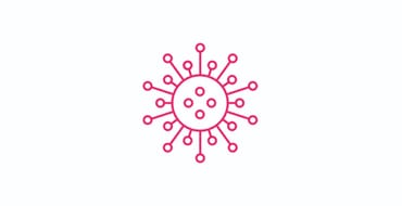 icon representing covid-19 virus