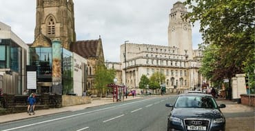 Image of a road in Westminster