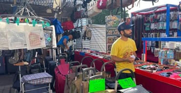 Memo's Mediterranean food stall - Lewisham Market