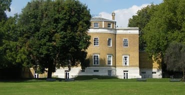 Building surrounded by trees