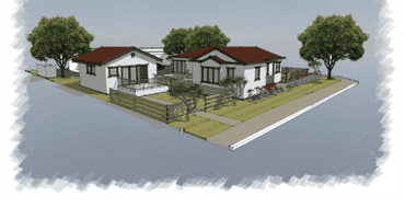 Rendering of proposed 410 Central Ave development