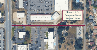 Roosevelt Drive Complete Street Project Limits 
