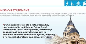Vision Zero Action Plan Feedback