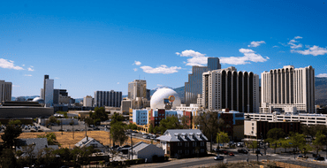 landscape view of Reno, NV