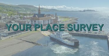 image of a port with the words 'your place survey' floating over the image