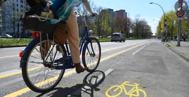 Person on bike