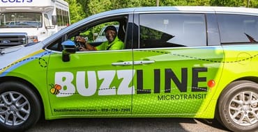 Buzzline Microtransit in Sanford NC