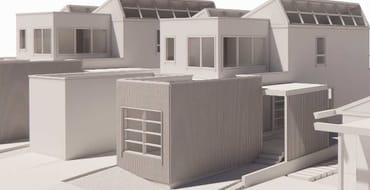 Rendering of proposed building