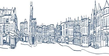 Drawing Image of Cirencester Town Centre