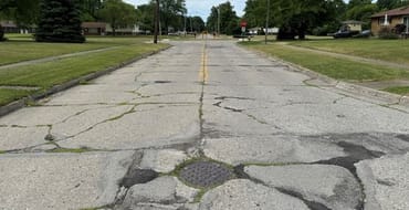 Ashland Ave. before photo