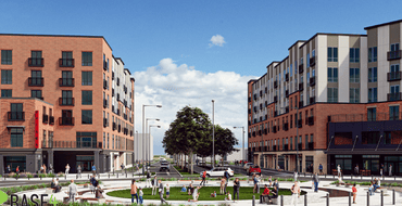 Conceptual Rendering of Trail East & Trail West developments