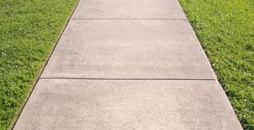 Close up image of a sidewalk.