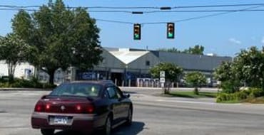 Pedestrian Crossing and Signalization at Wal-Mart Intersection