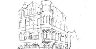 Sketch of 6 eccleson street