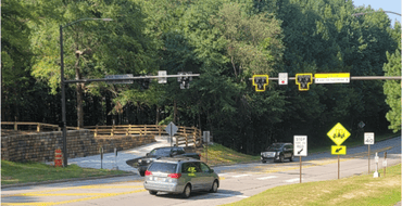 2017 Project 13: New Path Connection – Crosstown Road (north side and crossing)