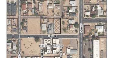 Parcel view of the Habitat for Humanity Project land. 