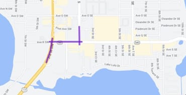 Cypress Gardens Blvd Construction: 1st St NW - Hwy 17