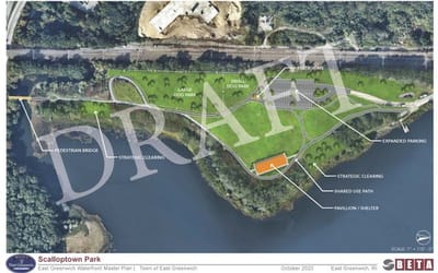 Proposed Dog Park in a section of Scalloptown Park 