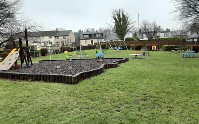 image of a play park in Beith