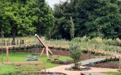 image of play park in Kibirnie Lochshore