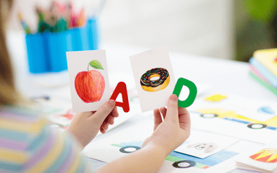 children learning