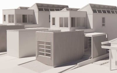 Rendering of proposed building