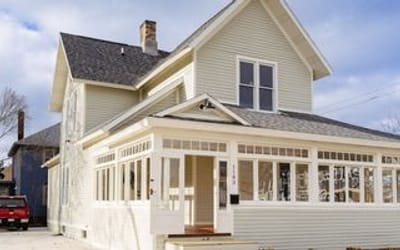 house with many windows