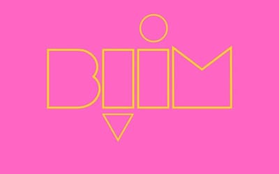BIIM in yellow letters on yellow background which is the branding for the market