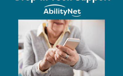 Lady using mobile phone