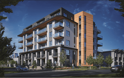 Rendering of the proposed building