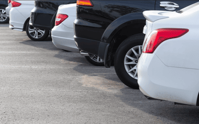 Photo of parked cars
