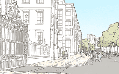 Overview of the cycleway