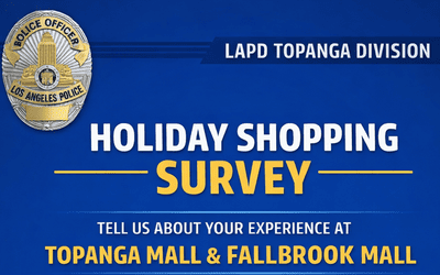 Topanga Holiday Shopping Experience & Safety Survey