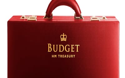 The British budget briefcase HM Treasury