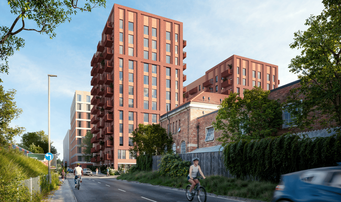 Proposed Bull Hill development from Waterway Road
