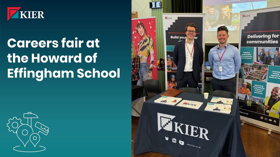 Careers fair at the Howard of Effingham School