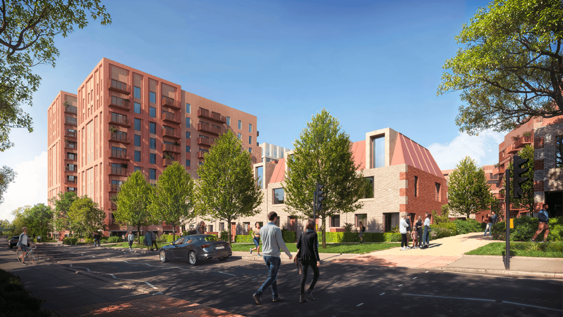 An image of the proposed Bull Hill development