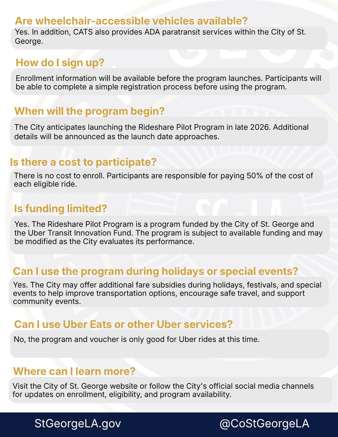 FAQ