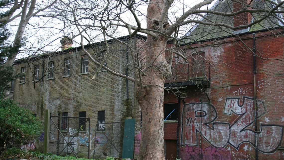 Back of Ladywell Playtower