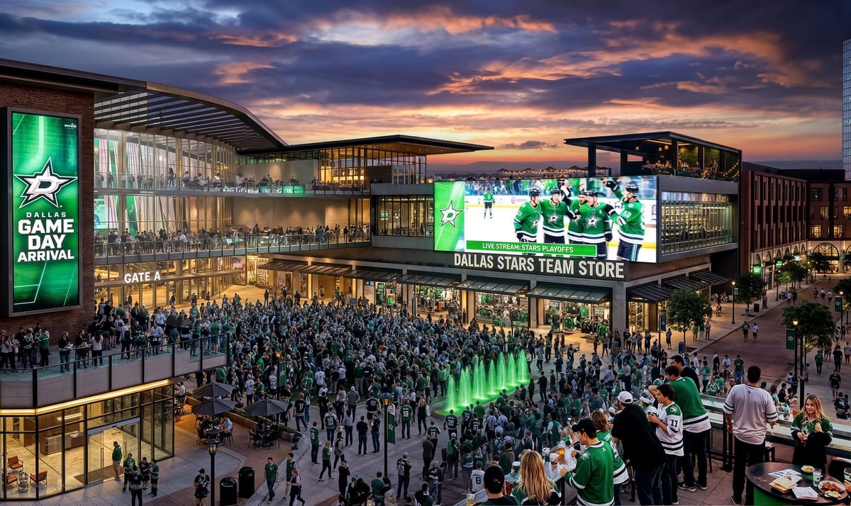 A rendering of the proposed Willow Bend District.
